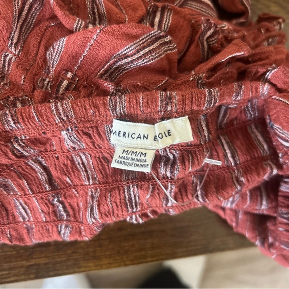 AE Striped Ruffle Top - Picture 5 of 5